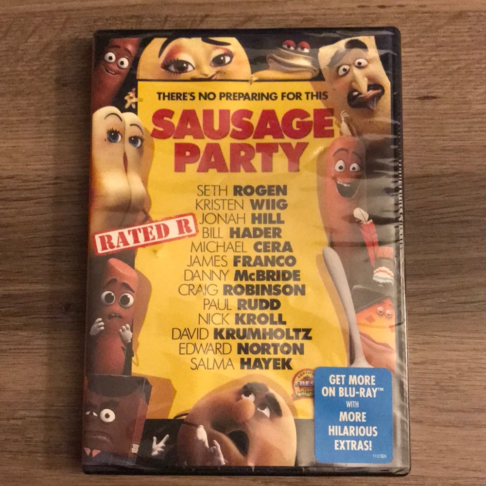 Sausage Party DVD